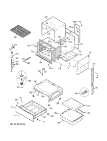 04 - Body Parts parts for Ge Range PGS968DEP3BB / from AppliancePartsPros.com
