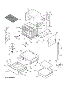04 - Body Parts parts for Ge Range PGS968SEP3SS / from AppliancePartsPros.com