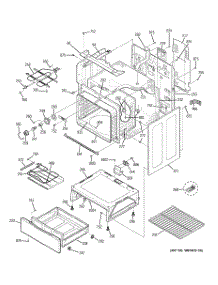 03 - Body Parts parts for Ge Range JB400SP6SS / from AppliancePartsPros.com