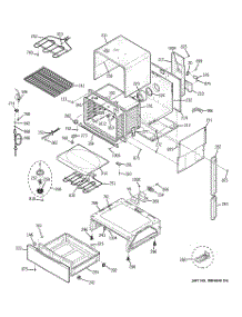 03 - Body Parts parts for Ge Range PS968SP3SS / from AppliancePartsPros.com