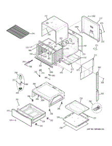 04 - Body Parts parts for Ge Range JGSP42DET1WW / from AppliancePartsPros.com