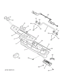 02 - Control Panel parts for Ge Range PGS908DEP2CC / from AppliancePartsPros.com