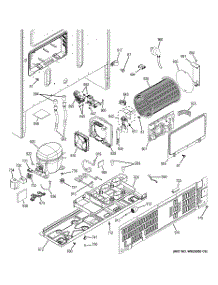 09 - Machine Compartment parts for Ge Refrigerator GNE26GMDAES / from AppliancePartsPros.com