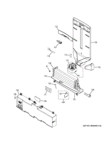06 - Fresh Food Section parts for Ge Refrigerator GNE26GSDASS / from AppliancePartsPros.com