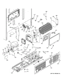 02 - Machine Compartment parts for Ge Refrigerator GFE29HGDAWW / from AppliancePartsPros.com