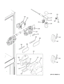 07 - Fresh Food Section parts for Ge Refrigerator CFCP1RKBDSS / from AppliancePartsPros.com