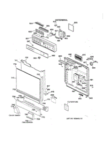 06 - Unit Parts parts for Ge Refrigerator GTK18ICDBRBS / from AppliancePartsPros.com