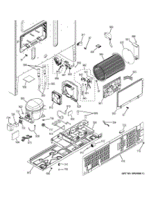 02 - Machine Compartment parts for Ge Refrigerator GFE29HSDASS / from AppliancePartsPros.com