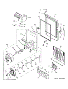 07 - Ice Maker & Dispenser parts for Ge Refrigerator GFE29HSDASS / from AppliancePartsPros.com