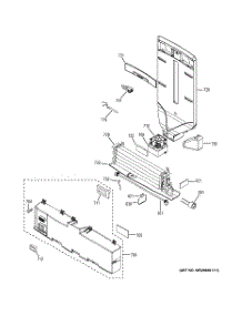 08 - Fresh Food Section parts for Ge Refrigerator GFE27GGDAWW / from AppliancePartsPros.com