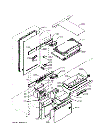 02 - Cabinet parts for Ge Refrigerator ZIK30GNZBII / from AppliancePartsPros.com