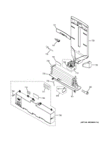 08 - Fresh Food Section parts for Ge Refrigerator DFE29JGDAWW / from AppliancePartsPros.com