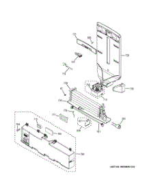08 - Fresh Food Section parts for Ge Refrigerator PFE27KSDASS / from AppliancePartsPros.com