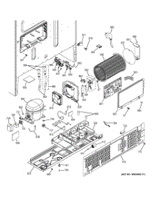 02 - Machine Compartment parts for Ge Refrigerator DFE29JSDASS / from AppliancePartsPros.com