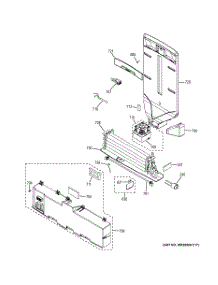 08 - Fresh Food Section parts for Ge Refrigerator DFE29JSDASS / from AppliancePartsPros.com