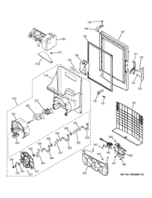 07 - Ice Maker & Dispenser parts for Ge Refrigerator GFE27GSDASS / from AppliancePartsPros.com