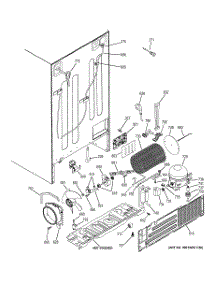 09 - Sealed System & Mother Board parts for Ge Refrigerator GSE27NGBACWW / from AppliancePartsPros.com