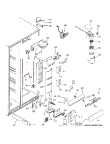 07 - Fresh Food Section parts for Ge Refrigerator GSE27NGBACSS / from AppliancePartsPros.com