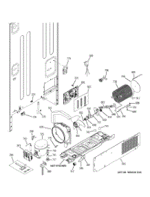 07 - Machine Compartment parts for Ge Refrigerator PDCE1NBZHDSS / from AppliancePartsPros.com