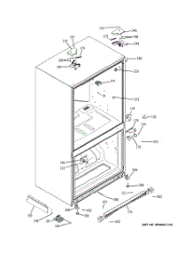 06 - Case Parts parts for Ge Refrigerator PFSE5NJZHDSS / from AppliancePartsPros.com