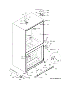 07 - Case Parts parts for Ge Refrigerator PGCS1PJZHSS / from AppliancePartsPros.com
