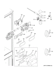 06 - Fresh Food Section parts for Ge Refrigerator PFQS5RKBDSS / from AppliancePartsPros.com
