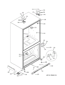 06 - Case Parts parts for Ge Refrigerator PFCS1NFZHSS / from AppliancePartsPros.com