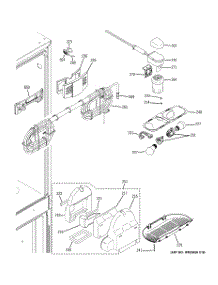 04 - Fresh Food Section parts for Ge Refrigerator PFSA5NJZHDSS / from AppliancePartsPros.com