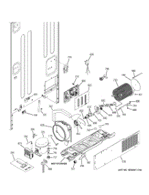 07 - Machine Compartment parts for Ge Refrigerator PDSE5NBZHDSS / from AppliancePartsPros.com