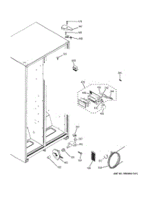 06 - Fresh Food Section parts for Ge Refrigerator GSS20GEWRWW / from AppliancePartsPros.com