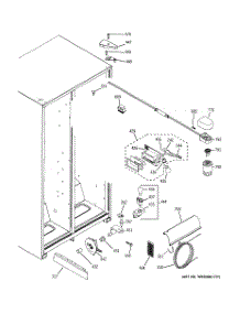 06 - Fresh Food Section parts for Ge Refrigerator GSF25IGZCWW / from AppliancePartsPros.com