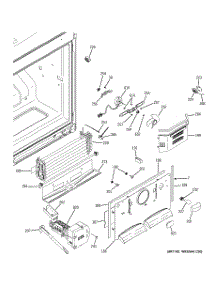 02 - Freezer Section parts for Ge Refrigerator PFSF2MJYFWW / from AppliancePartsPros.com