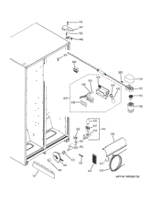 06 - Fresh Food Section parts for Ge Refrigerator GSH22JFXPBB / from AppliancePartsPros.com