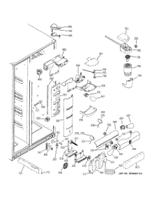 07 - Fresh Food Section parts for Ge Refrigerator PSCF3RGXGFBB / from AppliancePartsPros.com