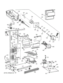 06 - Freezer Shelves parts for Ge Refrigerator PCE23VGXGFBB / from AppliancePartsPros.com