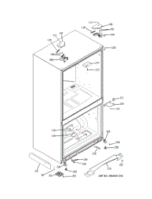 06 - Case Parts parts for Ge Refrigerator PFSS2MJYDSS / from AppliancePartsPros.com