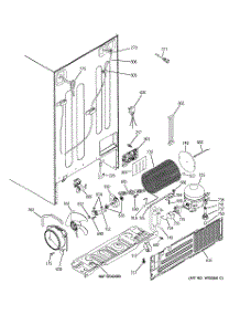 09 - Sealed System & Mother Board parts for Ge Refrigerator GSCS3KGYDFSS / from AppliancePartsPros.com