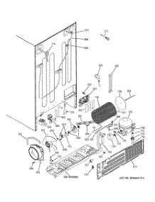 02 - Sealed System & Mother Board parts for Ge Refrigerator PIE23VGXGFSV / from AppliancePartsPros.com