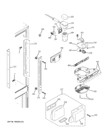 04 - Fresh Food Section parts for Ge Refrigerator GFSF2KEYHWW / from AppliancePartsPros.com