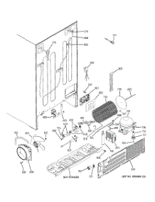 09 - Sealed System & Mother Board parts for Ge Refrigerator GCU23LGYDFWW / from AppliancePartsPros.com