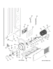 07 - Machine Compartment parts for Ge Refrigerator GFSS2HCYHSS / from AppliancePartsPros.com