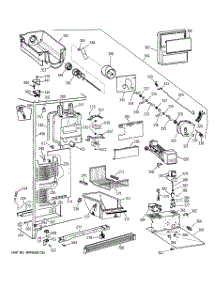 02 - Fresh Food Door parts for Ge Refrigerator GIE21LGYDFKB / from AppliancePartsPros.com