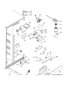 07 - Fresh Food Section parts for Ge Refrigerator GCE21XGYDFBB / from AppliancePartsPros.com