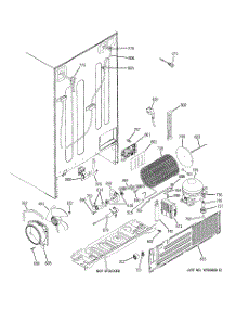 09 - Sealed System & Mother Board parts for Ge Refrigerator GCE21XGYDFBB / from AppliancePartsPros.com