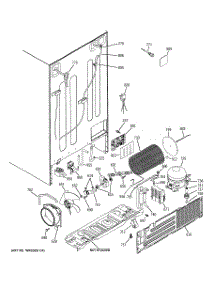 02 - Sealed System & Mother Board parts for Ge Refrigerator RCE24VGBBFWW / from AppliancePartsPros.com
