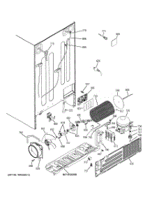 09 - Sealed System & Mother Board parts for Ge Refrigerator RCA24KGBBFSS / from AppliancePartsPros.com