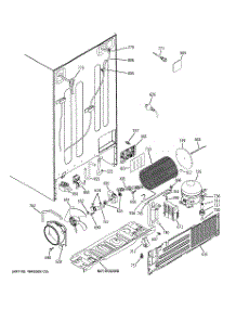 02 - Sealed System & Mother Board parts for Ge Refrigerator RCA24VGBBFBB / from AppliancePartsPros.com