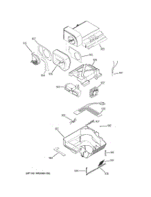 10 - Custom Cool parts for Ge Refrigerator RCE25RGBBFWW / from AppliancePartsPros.com