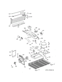 03 - Unit Parts parts for Ge Refrigerator GTH18CBD4RCC / from AppliancePartsPros.com