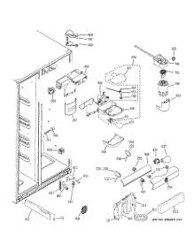 07 - Fresh Food Section parts for Ge Refrigerator GSHF6HGDBCBB / from AppliancePartsPros.com